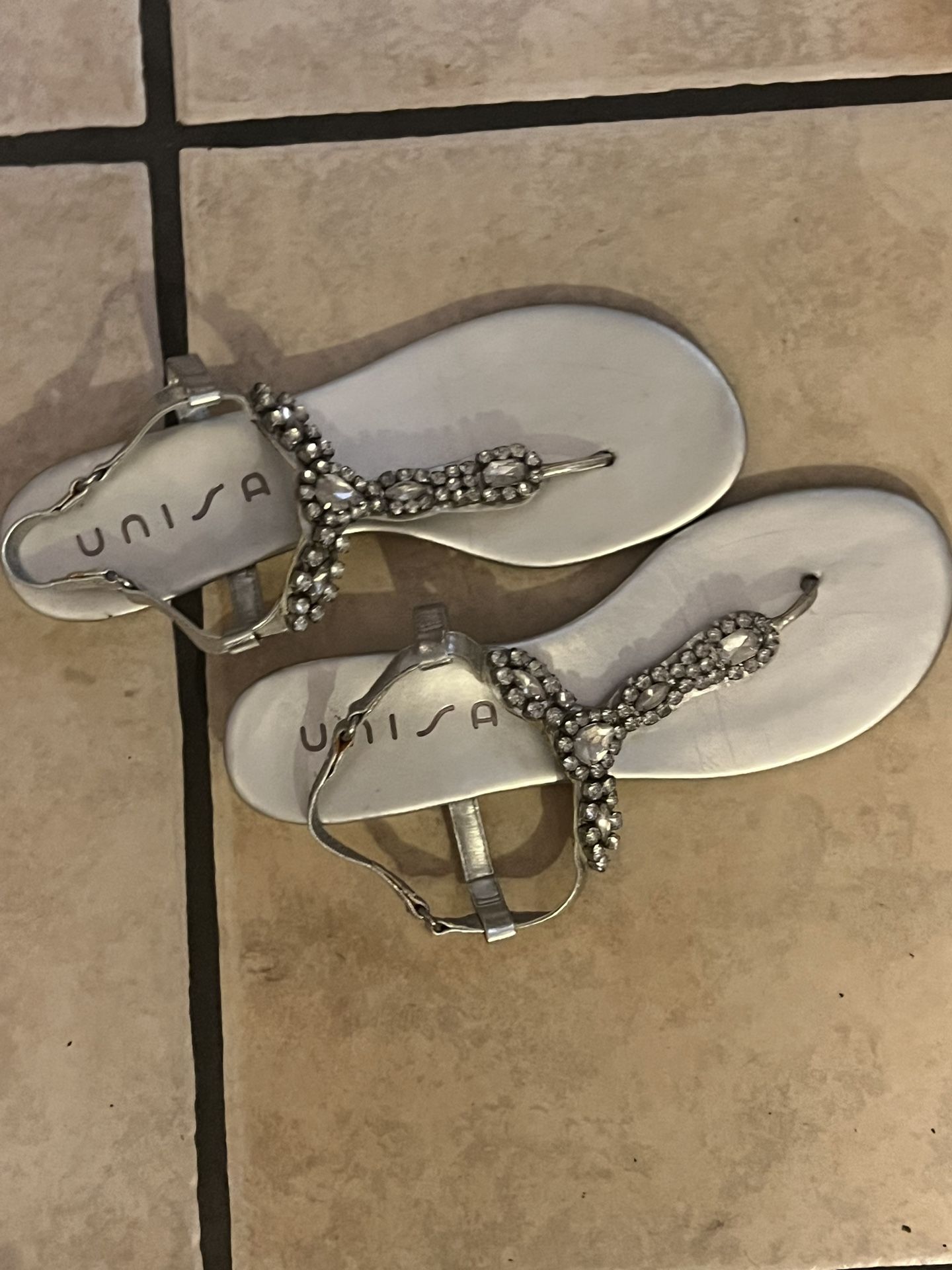 Silver Sandals