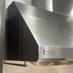 Monogram, stainless steel professional hood