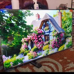 43" roku smart tv 4k like new less than 3 months old no legs it was mounted great quality pic . Delivery available for some reasonable fee 