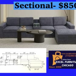 💥Brand New Sectional Sofa Couch 💥
