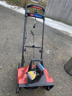 Toro Power curve Electric Snowblower