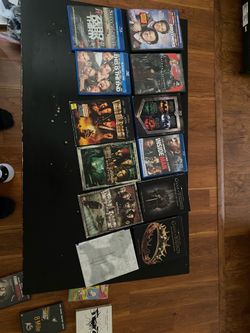 Movies, DVDs, Blue Ray, 4k HD
