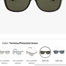 Ray Ban New Wayfarer Polarized Sunglasses (Like New)