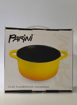 Parini 1.5 QT. Flameproof Casserole dish