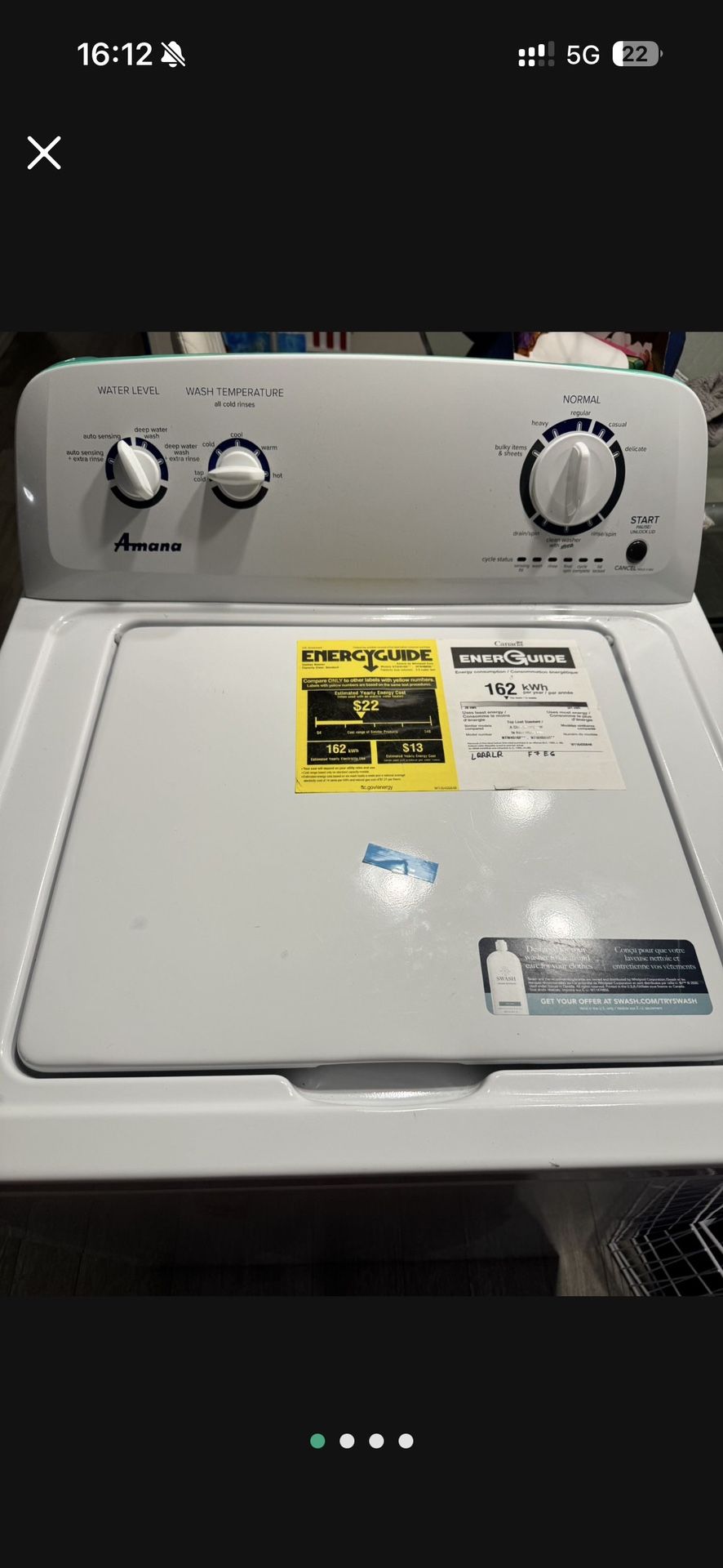 Free Washer Machine 