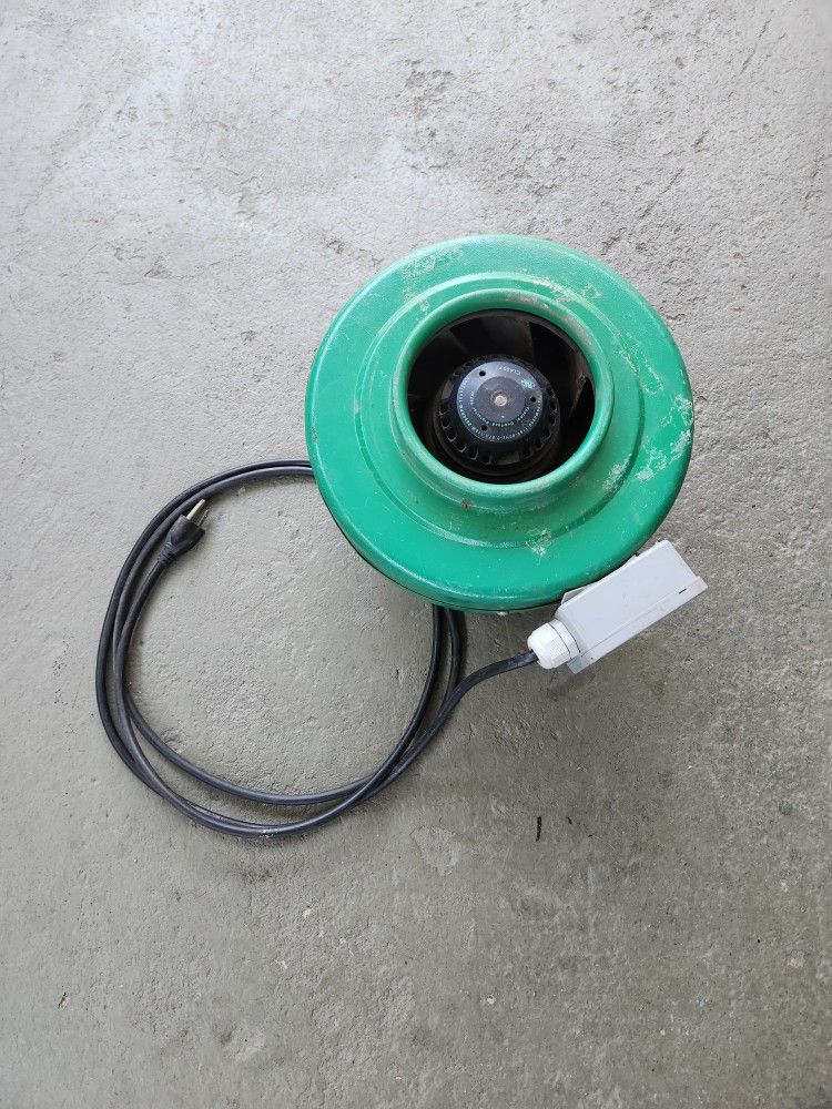 Active Air Hydrofarm 6" Acdf6 Inline Fan Hydroponics