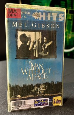 The Man Without A Face - Mel Gibson VHS