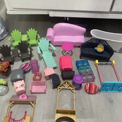 BARBIE TOYS FURNITURE 