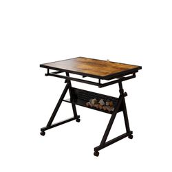 1500 pieces Jigsaw Puzzle metal Table board for adults gift with 4 trays(black)