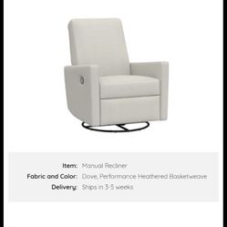 Pottery Barn Nursery Recliner !!