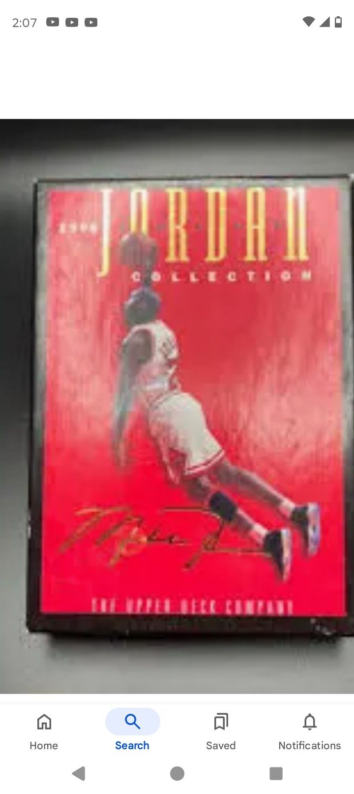Limit Edition Upper Deck Collectable 24 Michael Jordan Cards