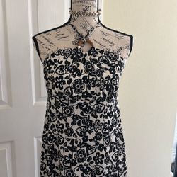 Black And White Beautiful Dress