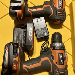 Ridgid - 2 Drill Set Fuego Models