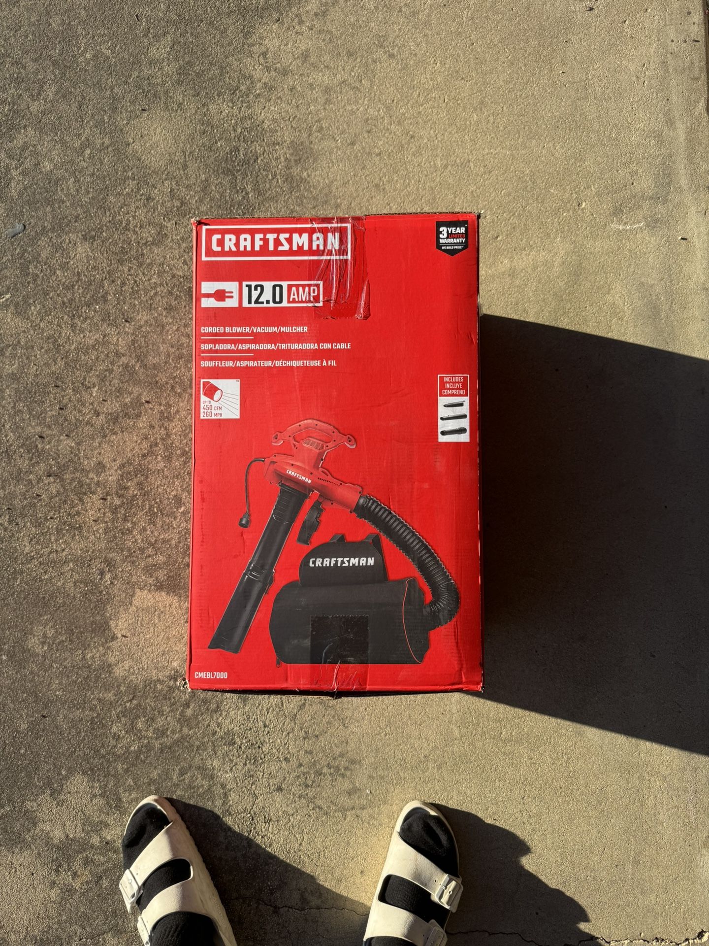 Craftsman Corded Blower Vacuum Mulcher