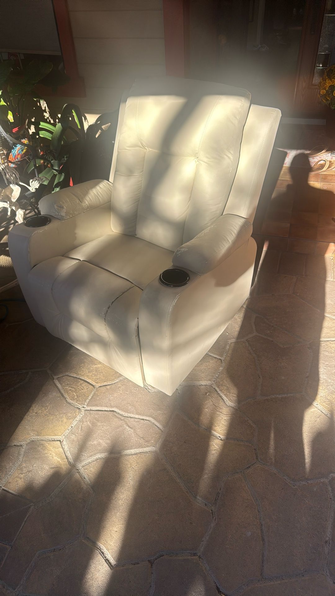 Free Leather Recliner