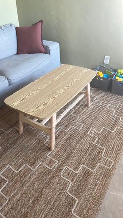Solid wood, brand new coffee table