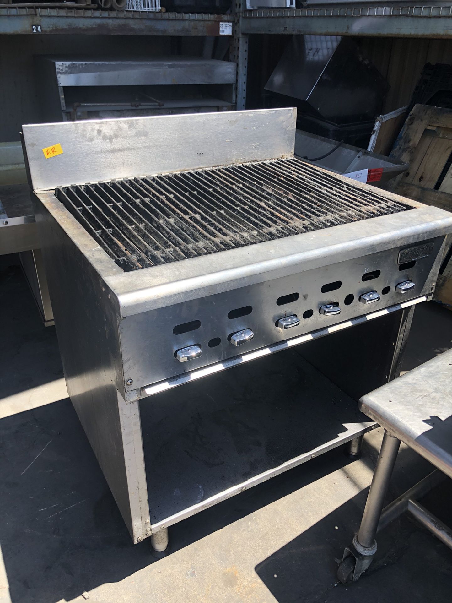 36” imperial charbroiler