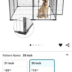 Beautiful Dog Play Pen