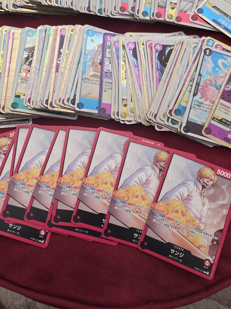 One Piece Card Game Lot