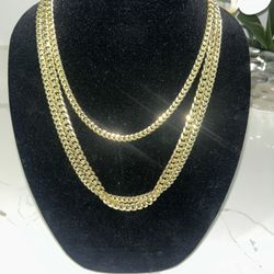 Gold Chain 18k Plated 8 MM 