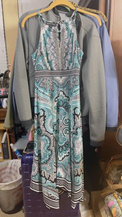 INC international concept midi dress PS 