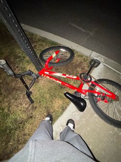 Red GT bike