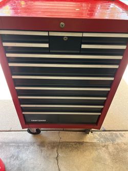 12 drawer craftsman tool box with tools