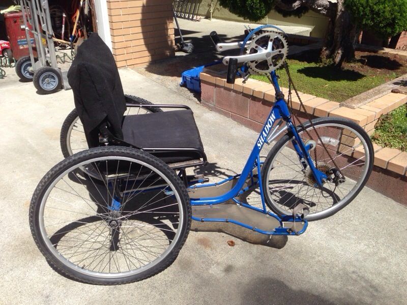 Shadow Mach 3 Hand Propelled Tricycle / Handcycle