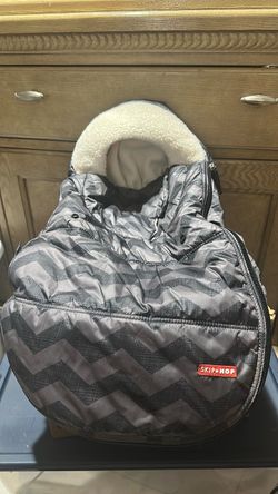 Car seat cover for cold