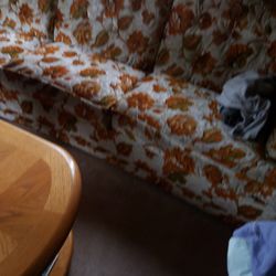 Grandmas 1950s Vintage Couch /Loveseat