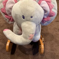 *Negotiable* Rocking Horse Elephant 