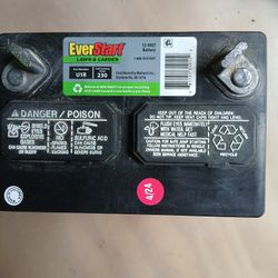 Lawn Mower Batteries  Everstart 12volt New