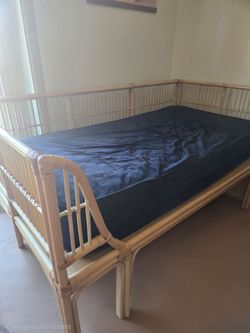 Boho Rattan Daybed