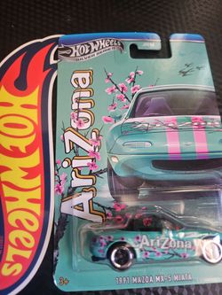 Hot wheels silver series Mazda MX-5 miata Arizona collaboration