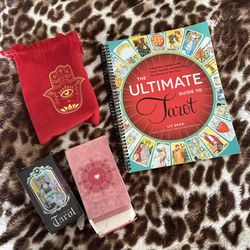 Tarot card decks and book