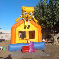 spongebob bounce house