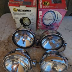 KC Off Road Spotlights-never Installed 