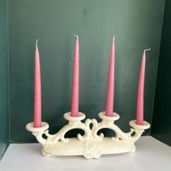 Holland Molds Ivory Candelabra 