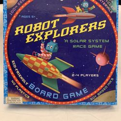 Robot Explorers Eco-Friendly Board Game 2010