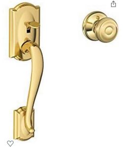 Schlage Front Entry Handle Georgian with Interior Knob