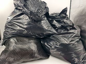 3 Large Bags of Clothes Men's Women's Some Kids