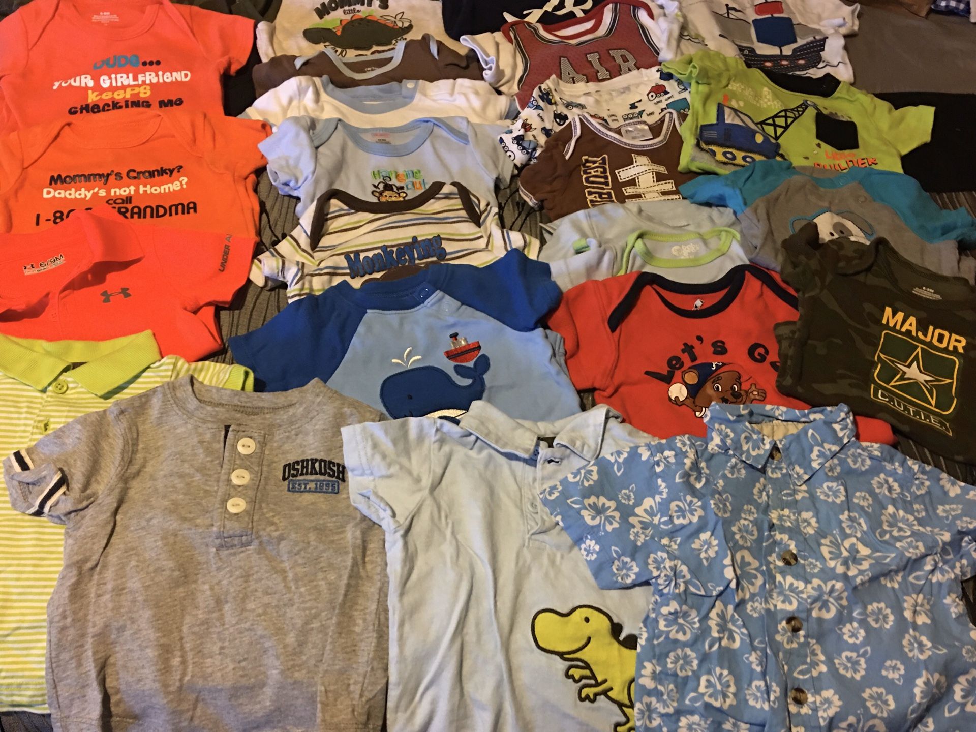 6-9 month boys summer (44 pieces)