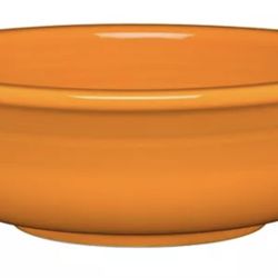 Lead Free Fiesta Vegetable Bowl Orange