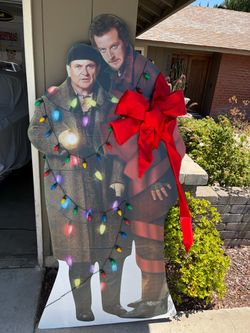 Home alone cardboard cutout
