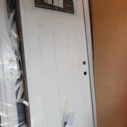 Exterior Fiberglass Door 34x79 special order door