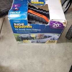Rv sewer hose supports 20ft CAMCO side winder
