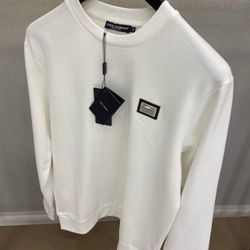 DOLCE GABBANA LONG SLEEVE SWEATSHIRT 