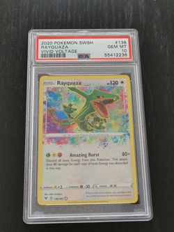 Pokemon Rayquaza 138/185 PSA 10