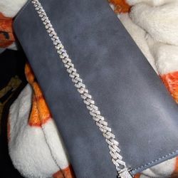 Moissanite Cuban Link Bracelet 