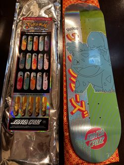 VENUSAUR Pokemon x Santa Cruz Skateboards